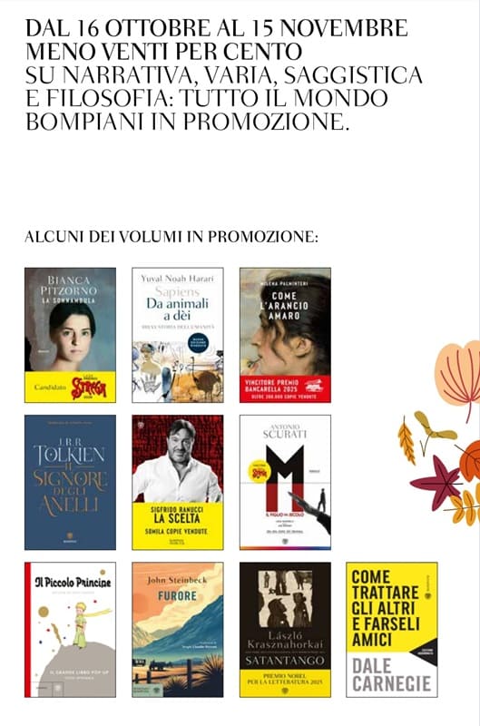 2026 sconto BOMPIANI PROMO