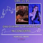 Giulio Vampa e Arianna Cleri in concerto